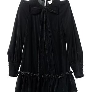 The Vampire’s Wife x H&M Velvet Mini Dress XL